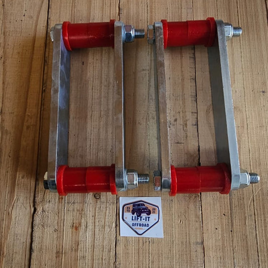 GWM Steed Rear Extended Shackle Set | Approx. 40MM Lift